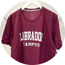 Maroon Labrador Campus T-Shirt
